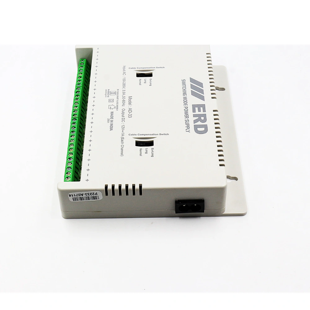ERD CCTV Power Supply 12v/16a Multi For 16ch (AD33) view 4